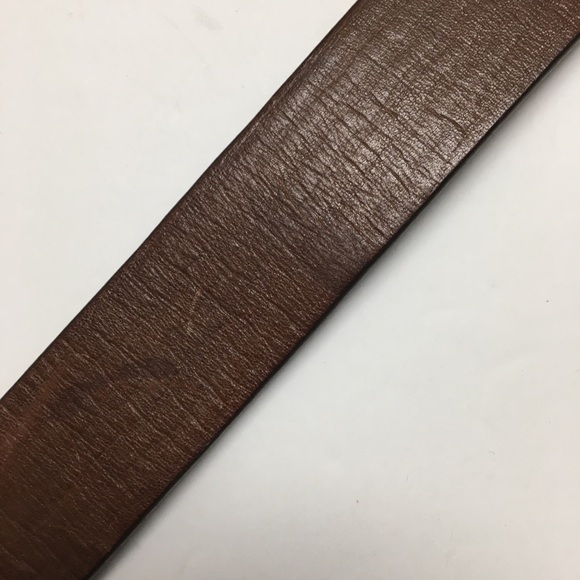 Gap Genuine Leather Belt + Faux Leather Bundle Medium Brown Black Western - Picture 4 of 10